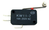 CHAVE MICRO SWITCH KW 11-7-2 3 T 16A 250V HASTE 29MM E ROLDANA